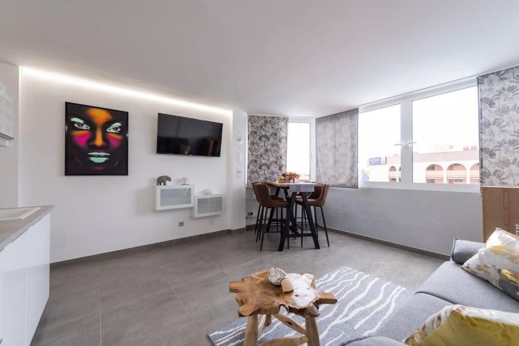 Ferienwohnung Attico Playa De Ingles Con Parking E Piscina Playa del Inglés Exterior foto